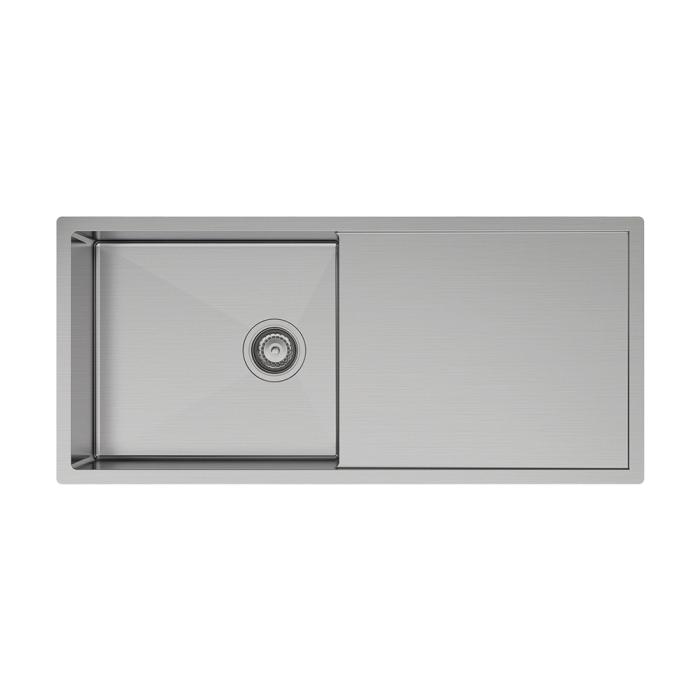 fienza Hana 36L Single Kitchen Sink with Drainer