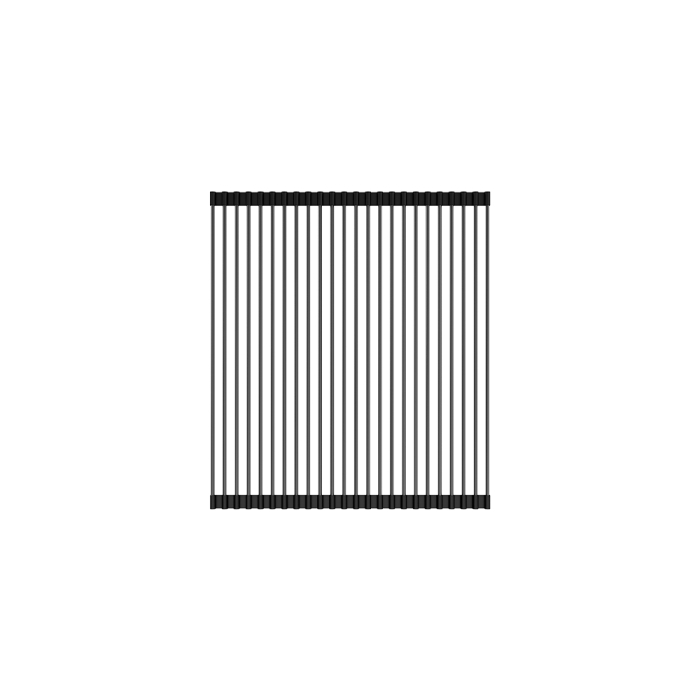 fienza Hana Sink Roll Up Drainer PVD Carbon Metal