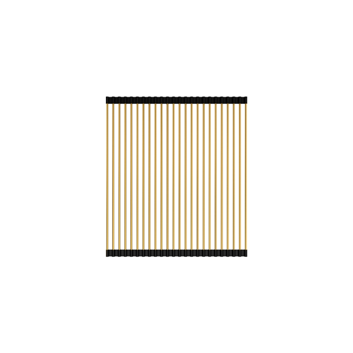 fienza Hana Sink Roll Up Drainer PVD Rugged Brass