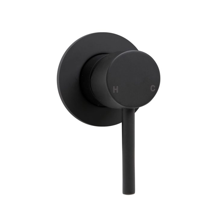fienza Hustle Wall Mixer Round Plate