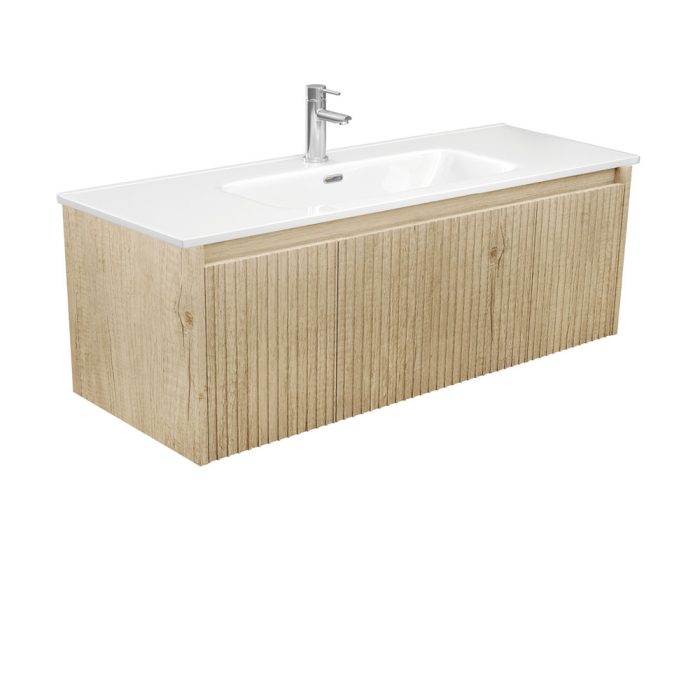 Fienza Joli Alina Scandi Oak 1200 Wall-Hung Vanity