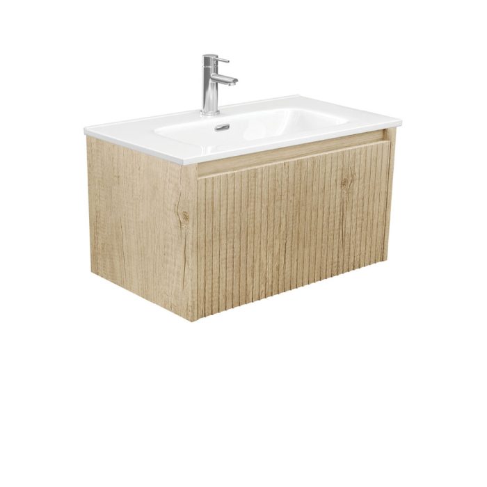 Fienza Joli Alina Scandi Oak 750 Wall-Hung Vanity