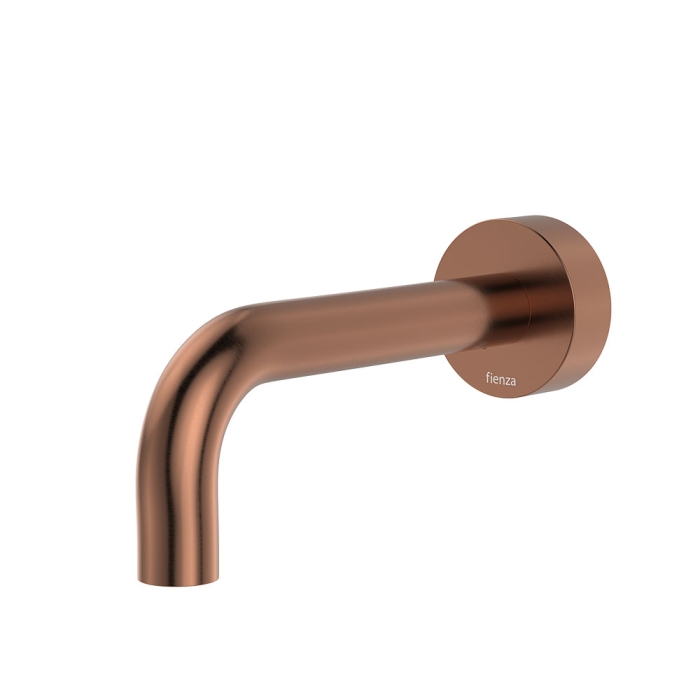 fienza Kaya Basin/Bath Outlet 130mm Brushed Copper