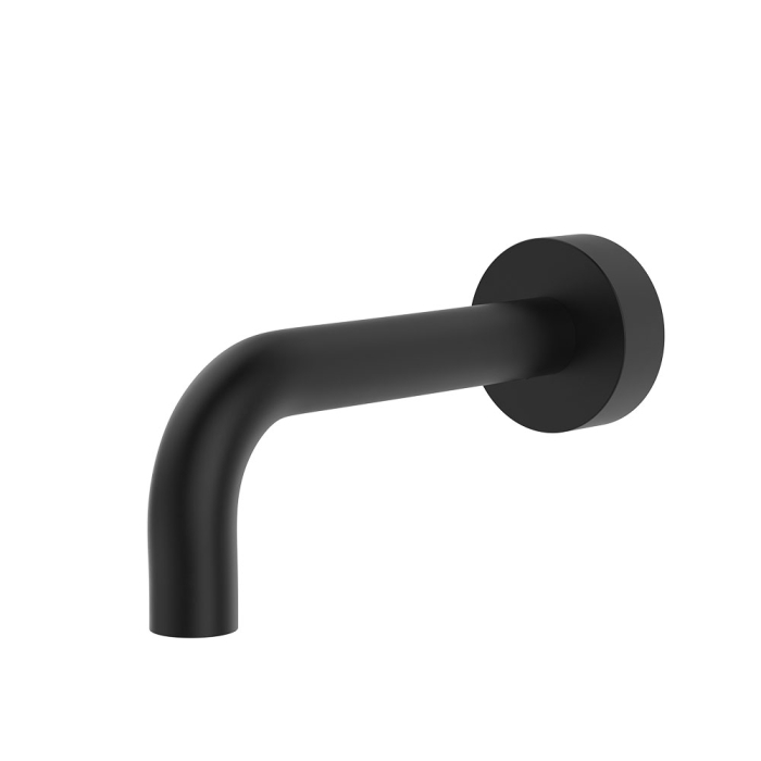 fienza Kaya Basin/Bath Outlet 130mm Matte Black