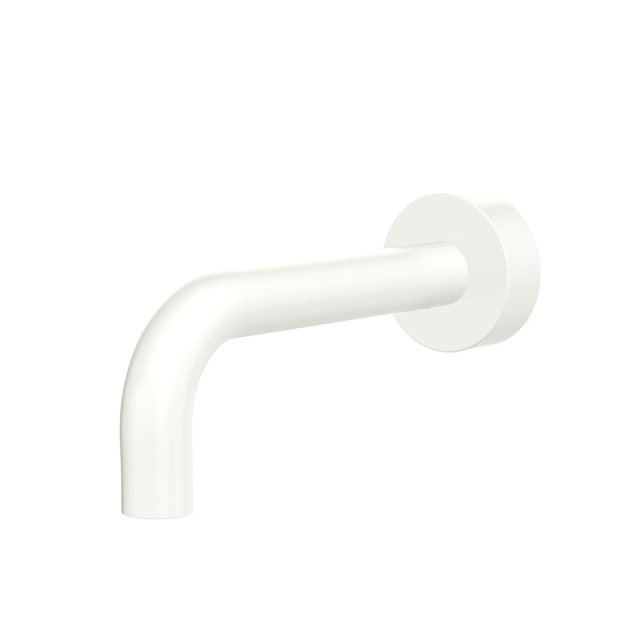 fienza Kaya Basin/Bath Outlet 130mm Matte White