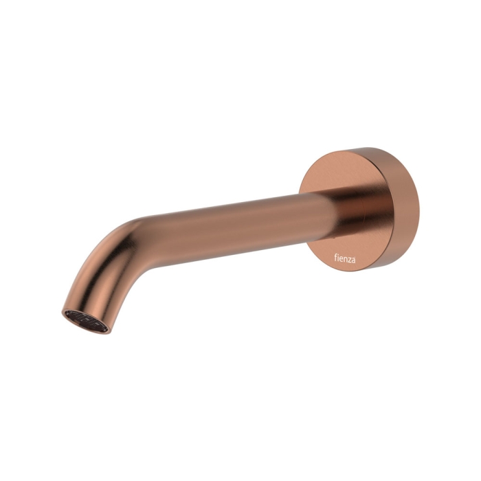 fienza Kaya Basin/Bath Outlet 180mm Brushed Copper