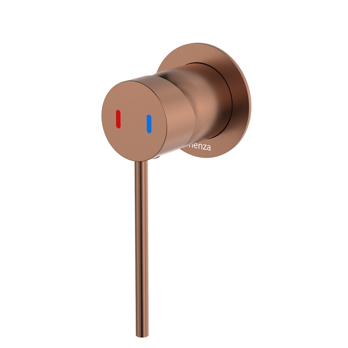 fienza Kaya Care Wall Mixer Brushed Copper