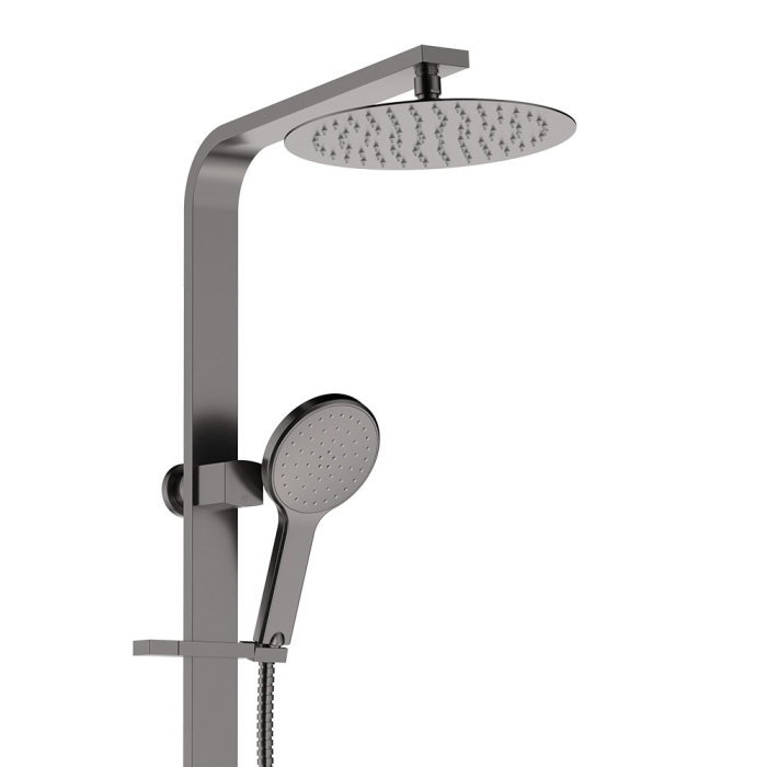 fienza Kaya Deluxe Twin Shower Gun Metal