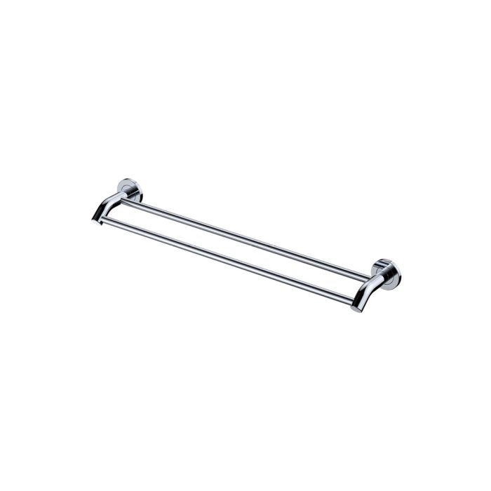 fienza Kaya Double Towel Rail 600mm Chrome