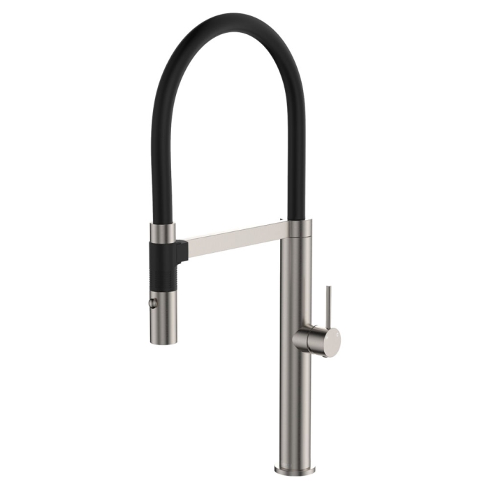 fienza Kaya Pull Down Sink Mixer Brushed Nickel