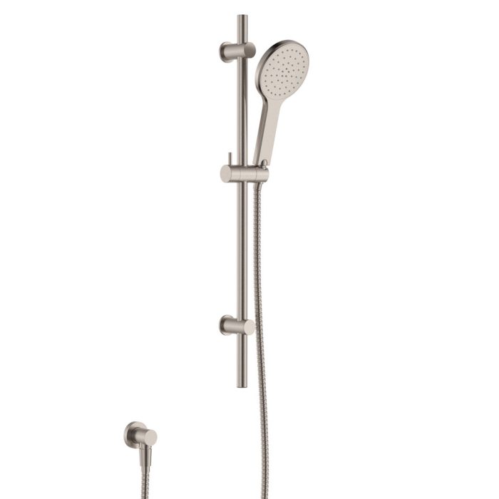 fienza Kaya Rail Shower Brushed Nickel