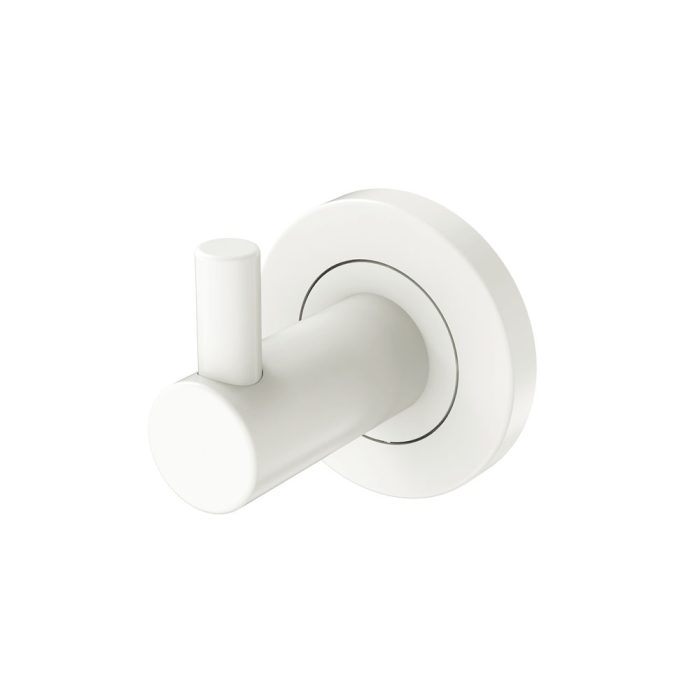 fienza Kaya Robe Hook Matte White