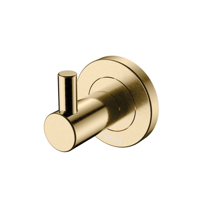 fienza Kaya Robe Hook Urban Brass