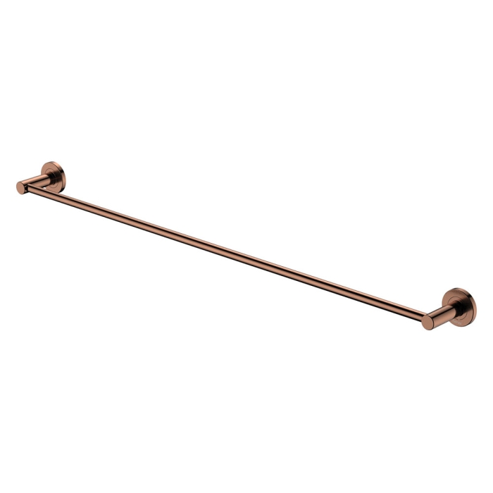 fienza Kaya Single Towel Rail 900mm Brushed Copper