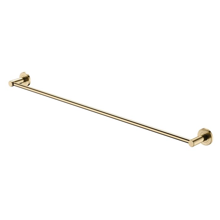 fienza Kaya Single Towel Rail 900mm Urban Brass