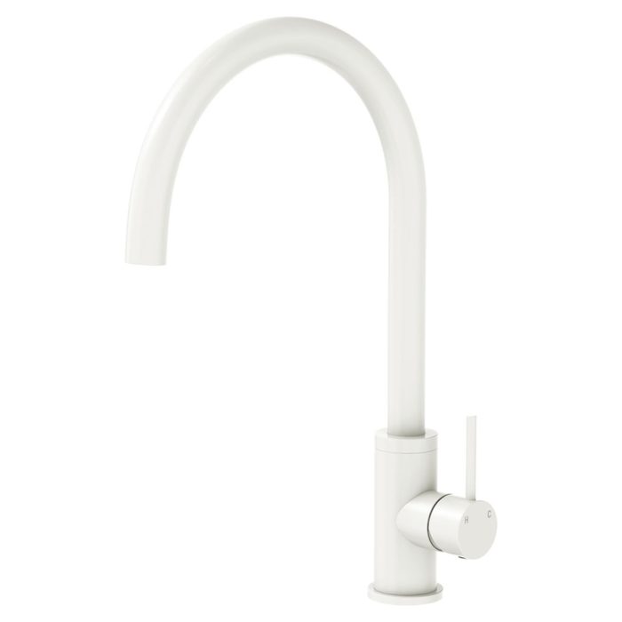 fienza Kaya Sink Mixer Matte White