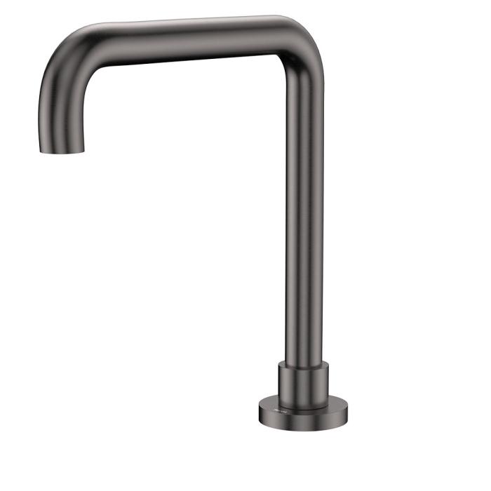 fienza Kaya Squareline Hob Outlet Gun Metal