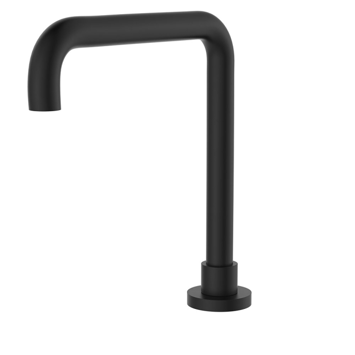 fienza Kaya Squareline Hob Outlet Matte Black