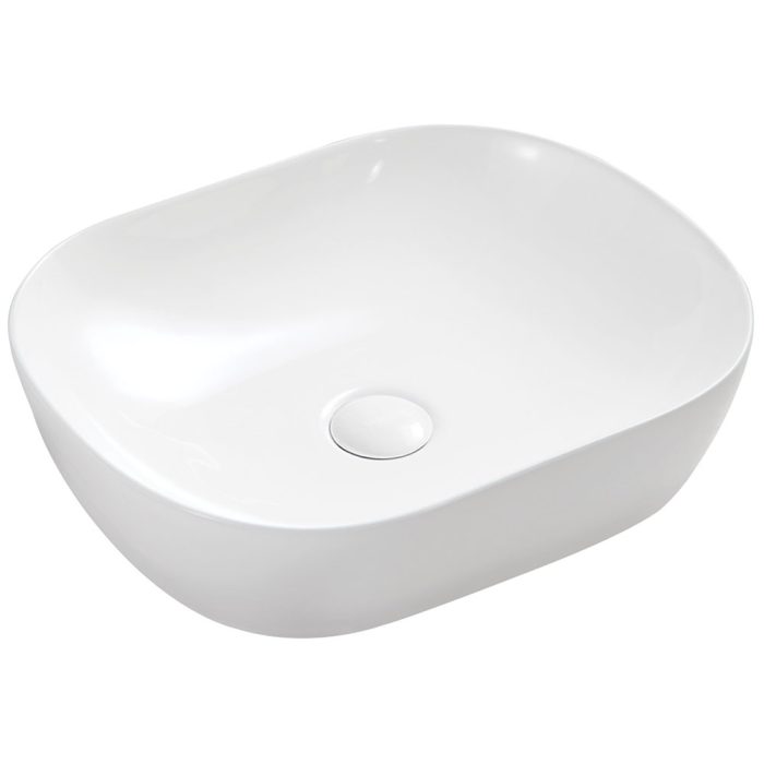 fienza Koko 465 Matte White Above Counter Basin
