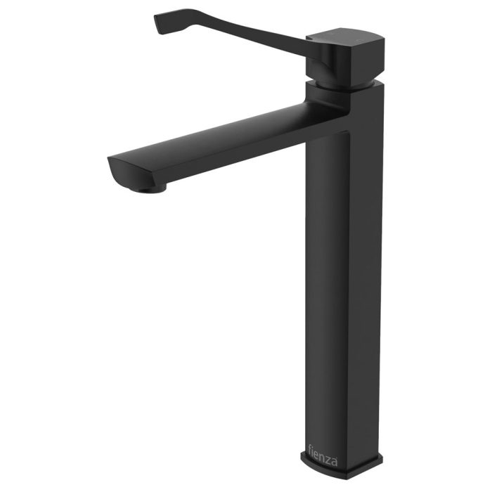 fienza Koko Care Tall Basin Mixer Matte Black