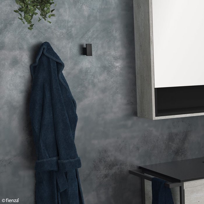 fienza Koko Robe Hook Matte Black