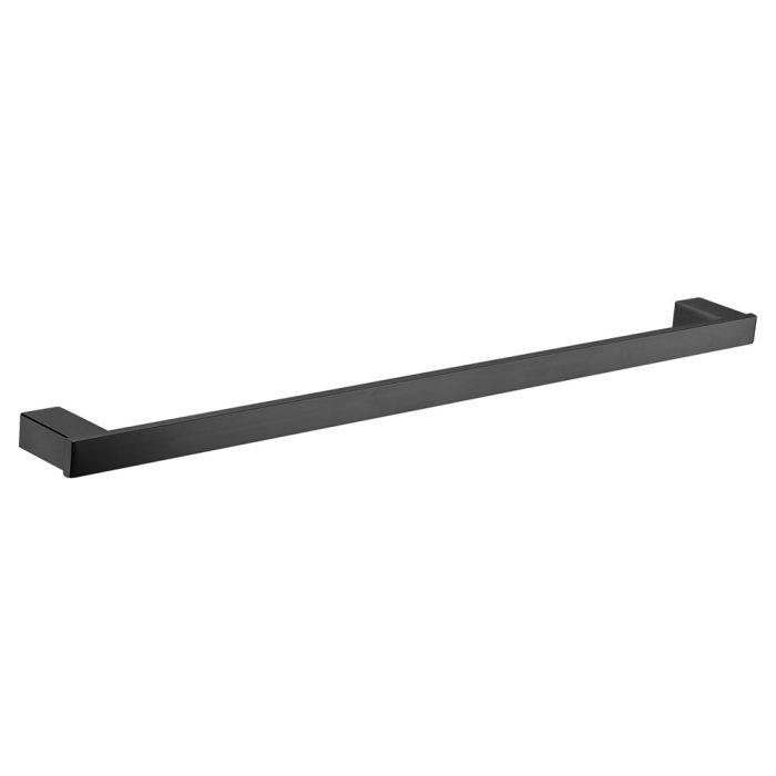 fienza Koko Single Towel Rail 810 mm Matte Black