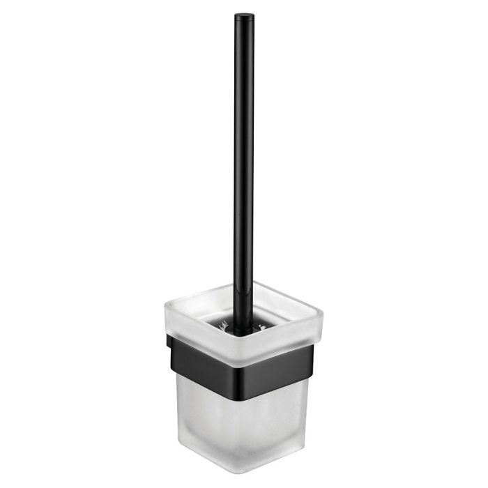 fienza Koko Toilet Brush & Holder Matte Black
