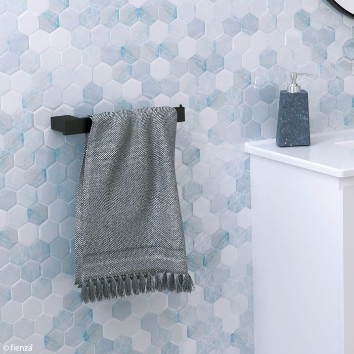 fienza Koko Towel Holder Matte Black