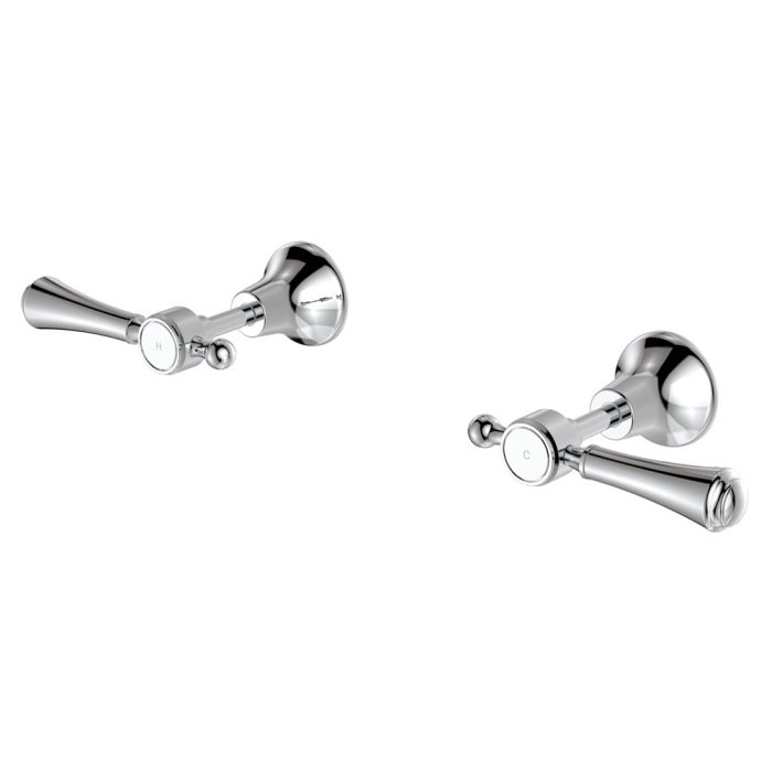 fienza Lillian Lever Wall Top Assemblies Chrome