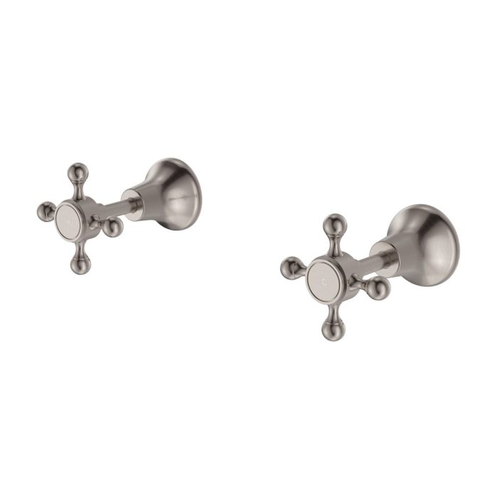 fienza Lillian Wall Top Assemblies Brushed Nickel