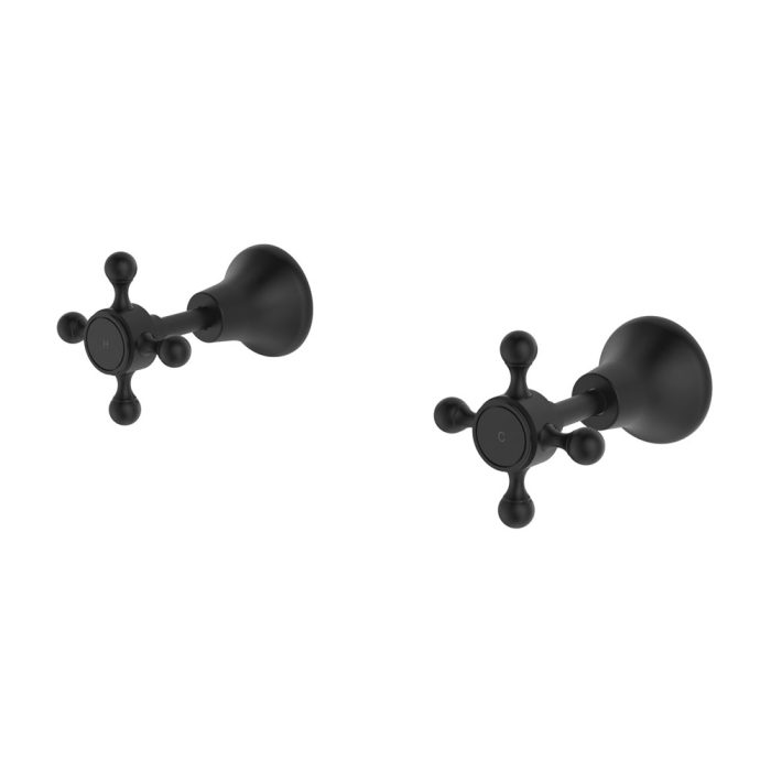 fienza Lillian Wall Top Assemblies Matte Black