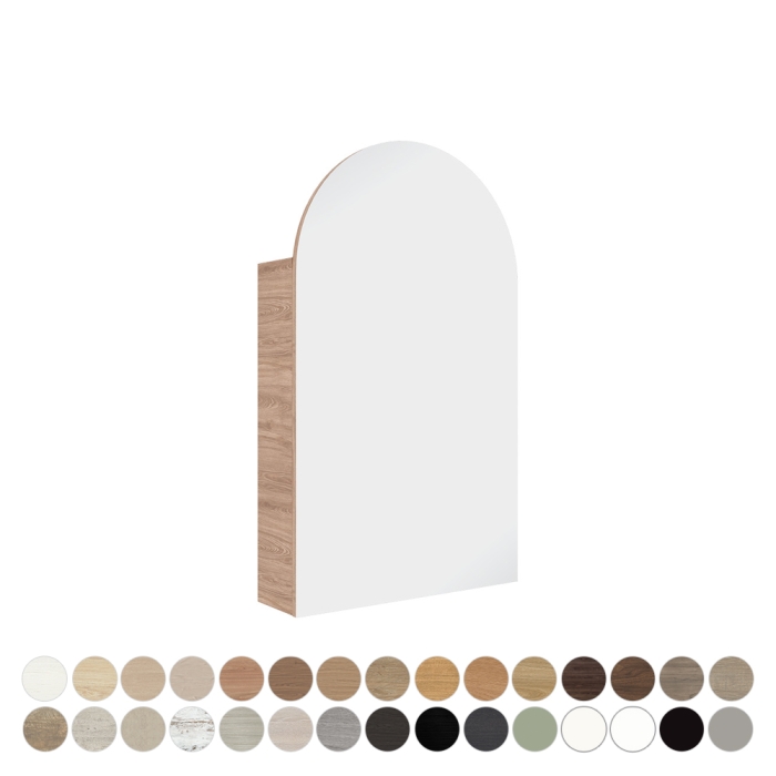 Fienza Marlowe Arch Mirror Cabinet 600 X 1000mm