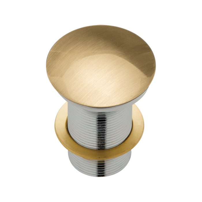 fienza Metal Cap Pop-Up Waste 32mm Urban Brass