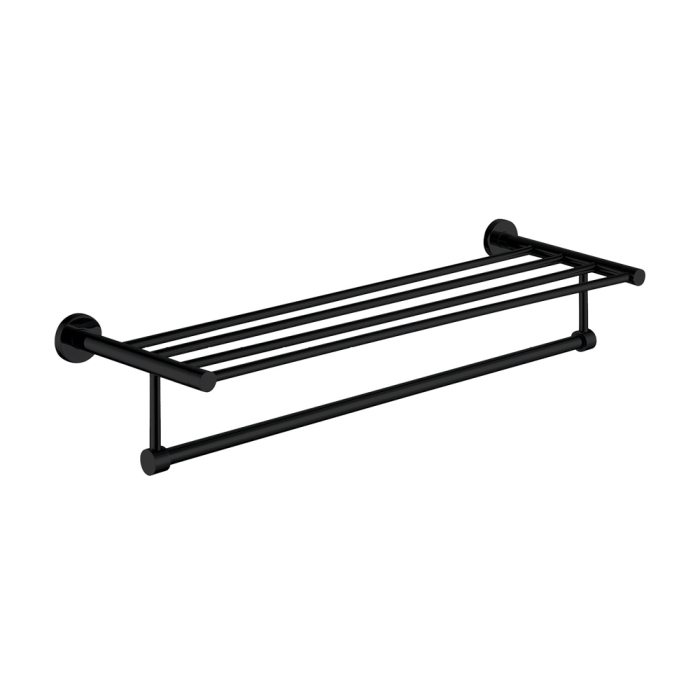 fienza Michelle Towel Rack Matte Black