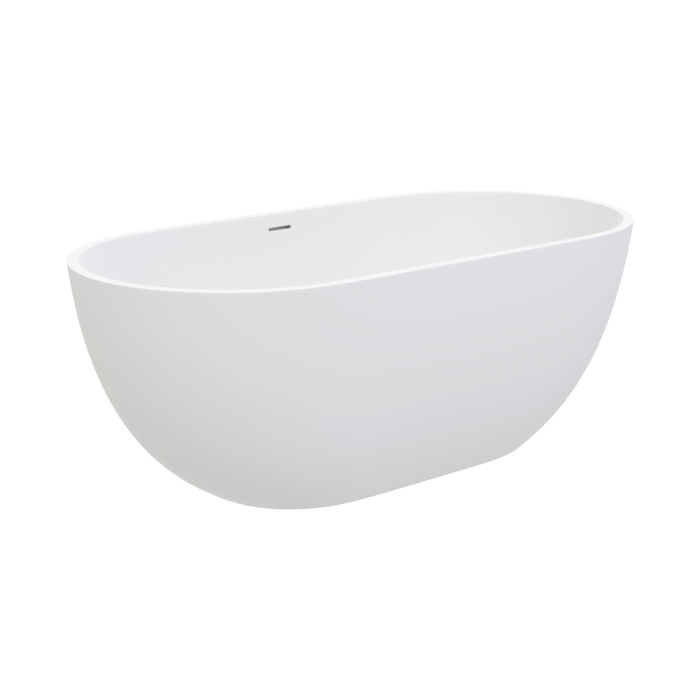 fienza Nero Solid Surface Bath 1400mm