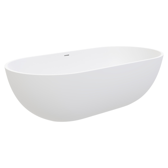 fienza Nero Solid Surface Bath 1780mm