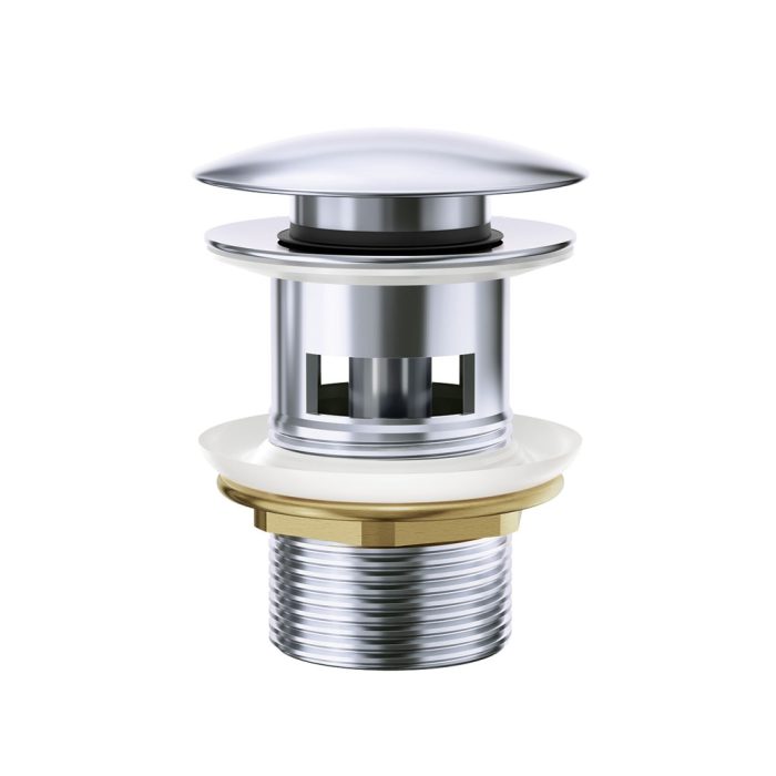fienza Pop-Up 32mm Overflow Basin Waste Chrome