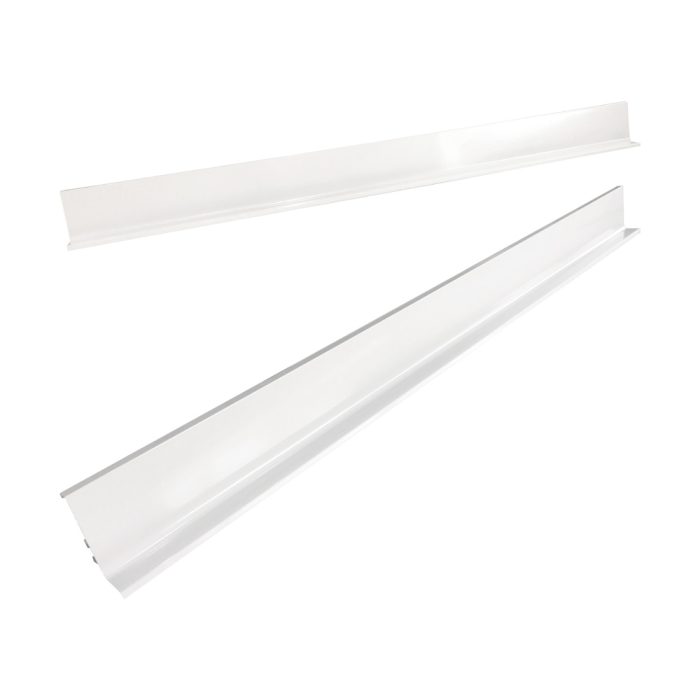 fienza QUEST Cabinet Pull-Channel Set Gloss White