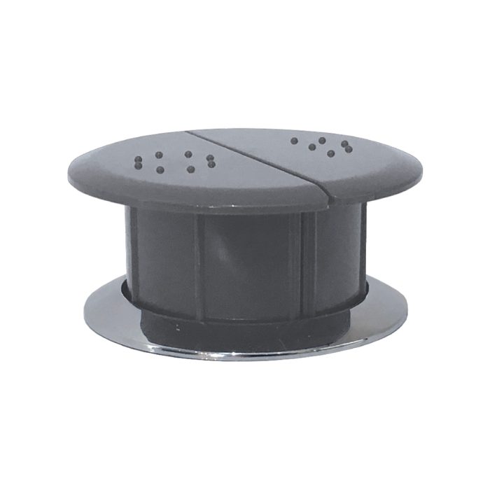 fienza Raised Care Grey Flush Buttons