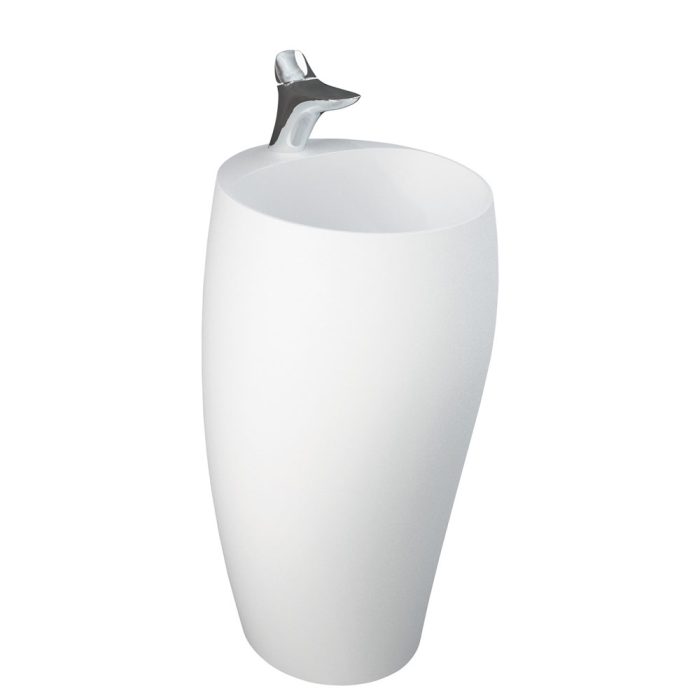 fienza RAK Cloud Freestanding Basin Matte White