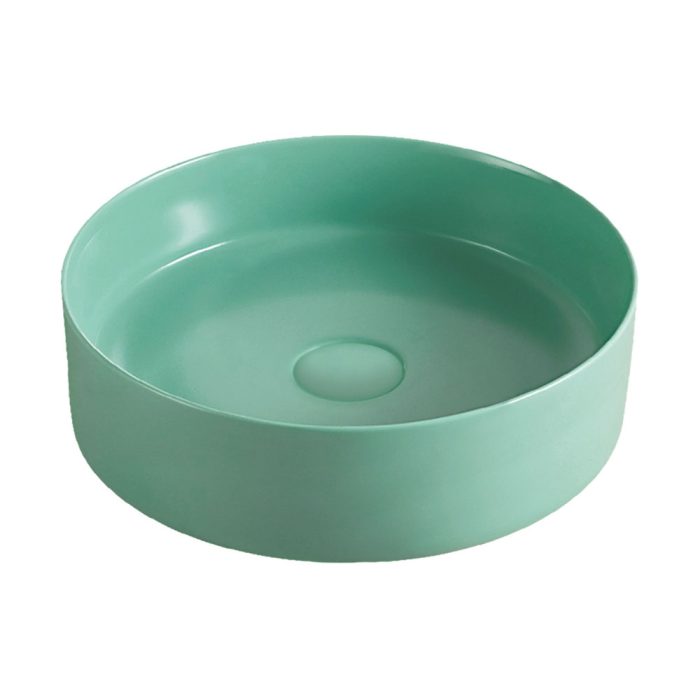 fienza Reba Above Counter Basin Matte Green