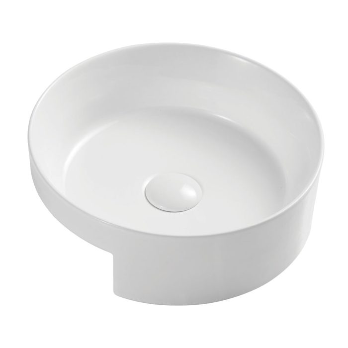 fienza Reba Semi-Recessed Basin No Tap Hole