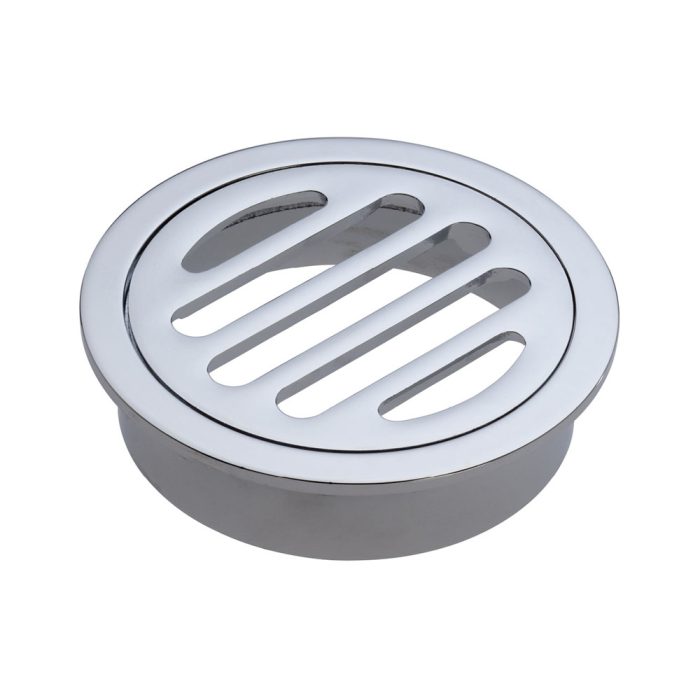 fienza Round Floor Waste Round Grate 80mm Outlet