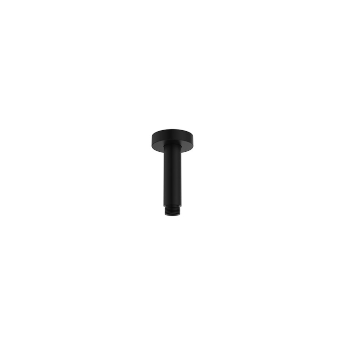 fienza Round Shower Dropper 100mm Matte Black