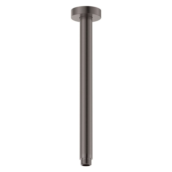 fienza Round Shower Dropper 300mm Gun Metal