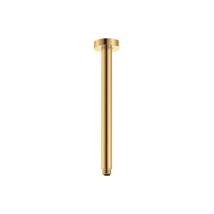 fienza Round Shower Dropper 300mm Urban Brass