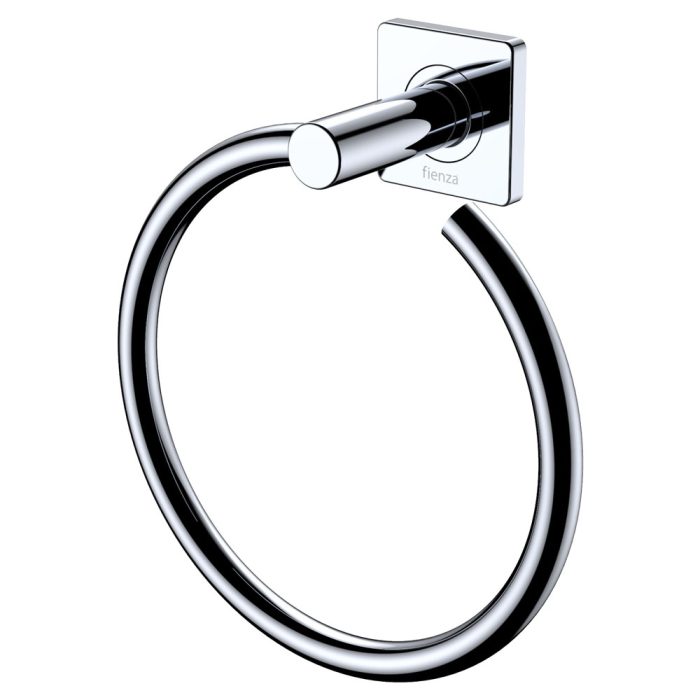 fienza Sansa Hand Towel Ring Chrome