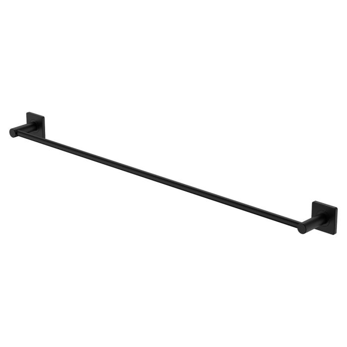 fienza Sansa Single Towel Rail 900mm Matte Black