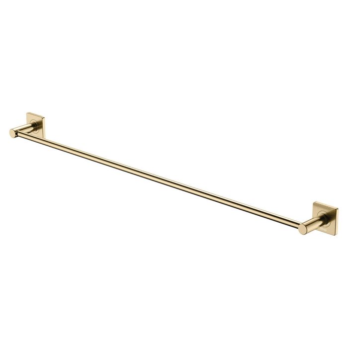 fienza Sansa Single Towel Rail 900mm Urban Brass