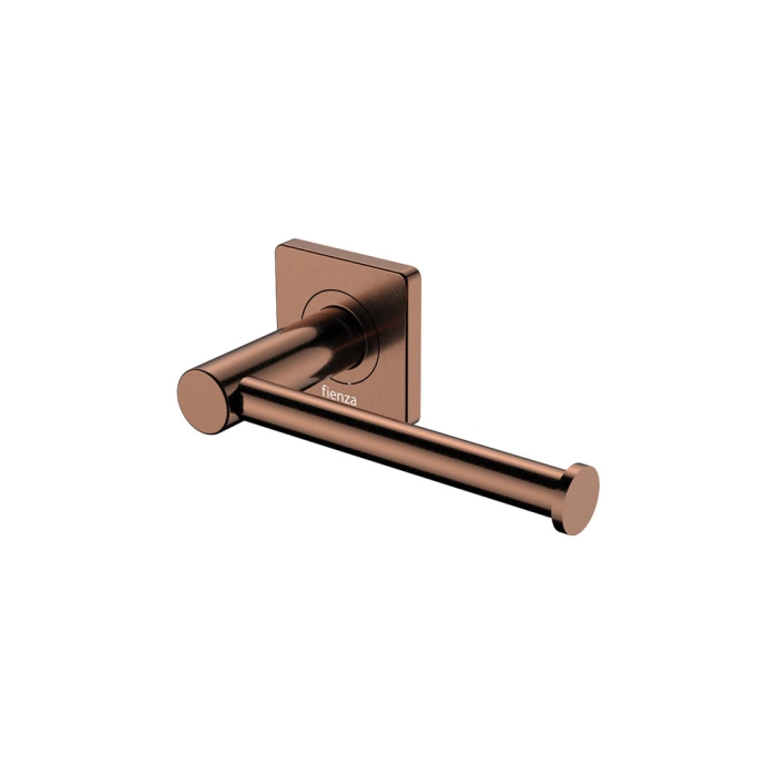 fienza Sansa Toilet Roll Holder Brushed Copper